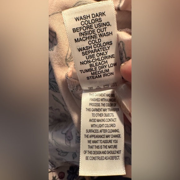 Woman Within 3X 30/32 Floral Pintuck Button Front Maxi Dress NWOT Spring Easter - Picture 7 of 8